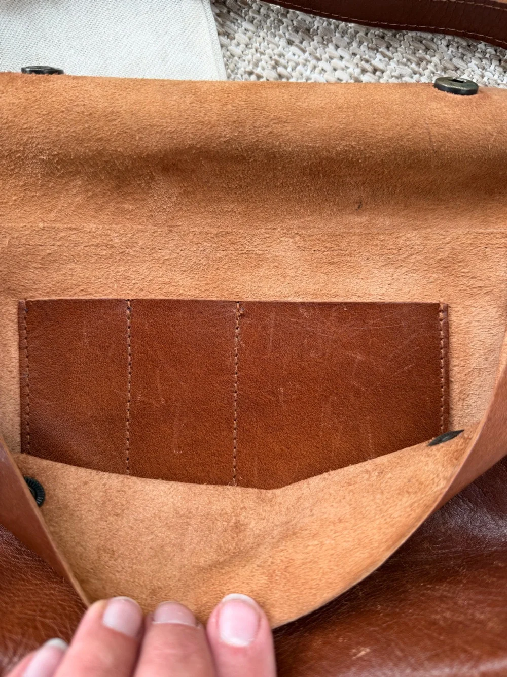 Joji & Co Leather Fanny Bag - Brown - Picture 3 of 4